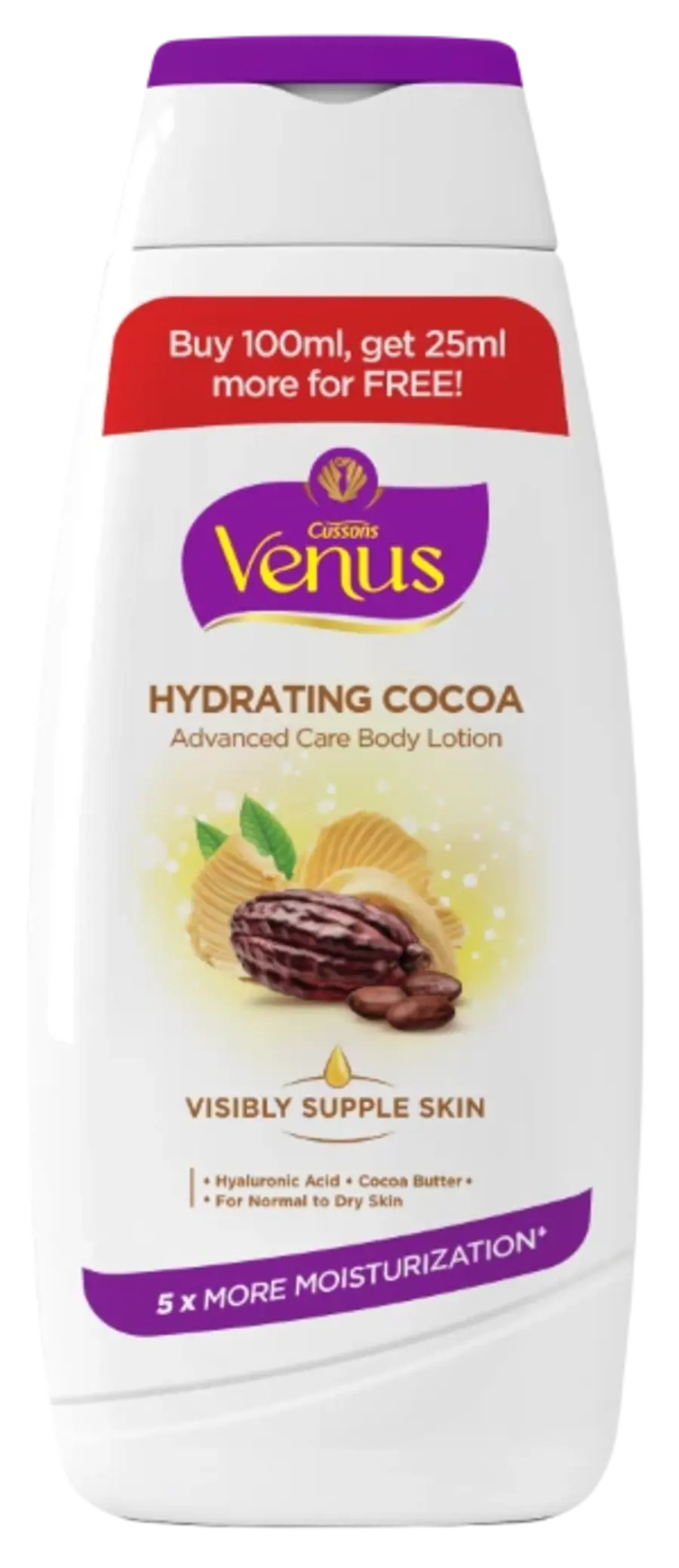 Venus Hydrating Cocoa Body Lotion 125Ml